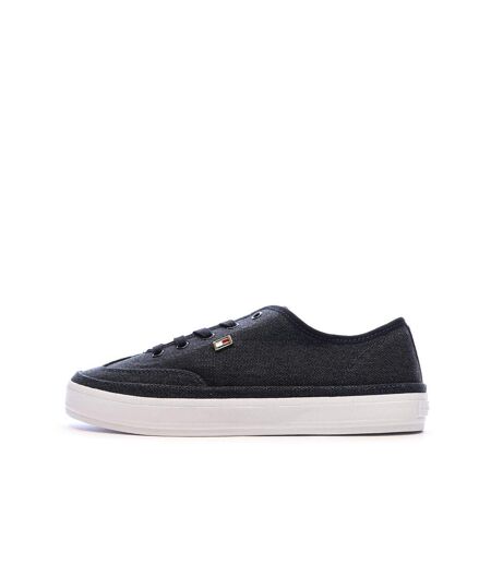 Baskets marines femme tommy hilfiger washed