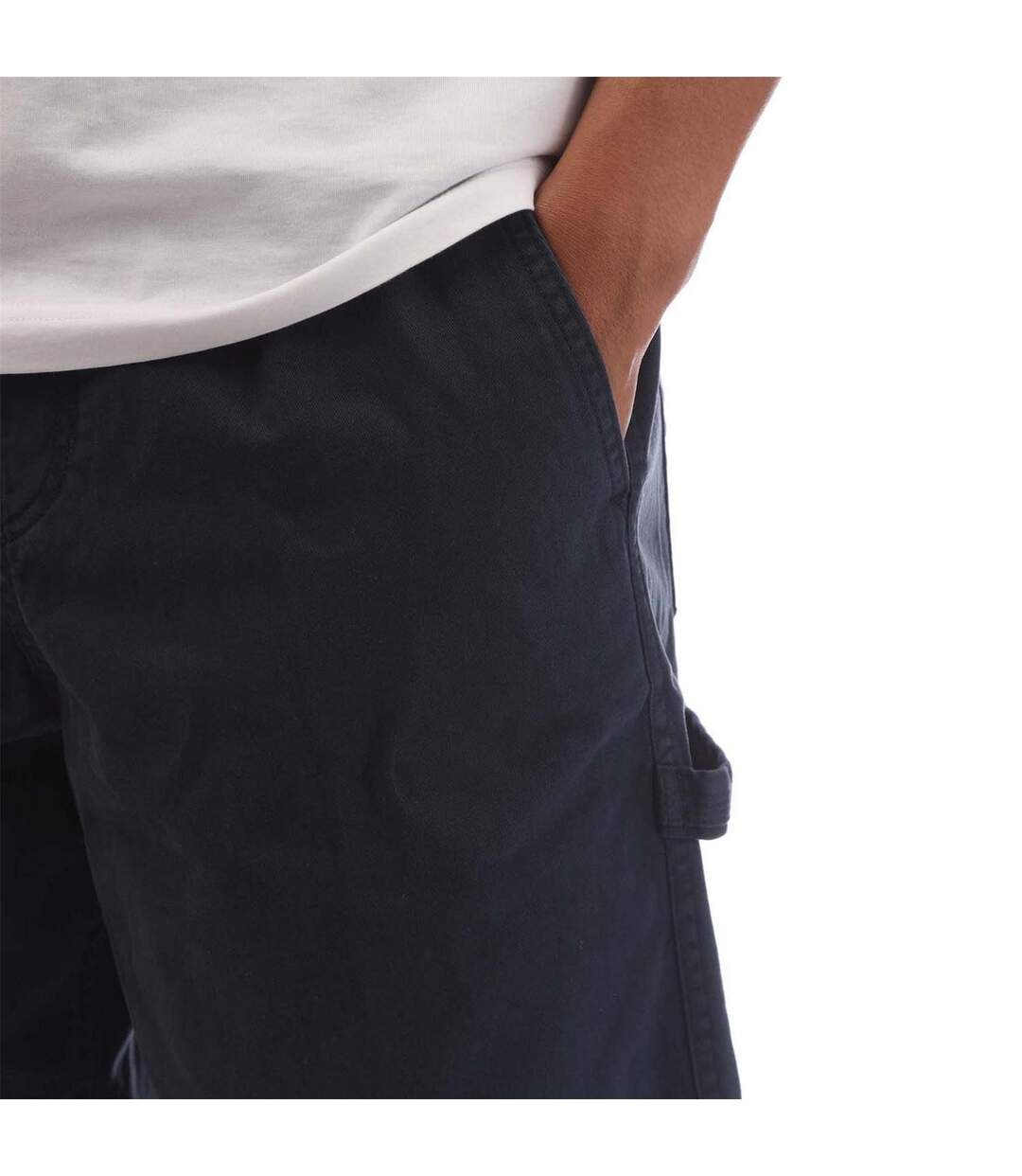 Mens Carpenter Heavy Twill Shorts Navy Timberland-3