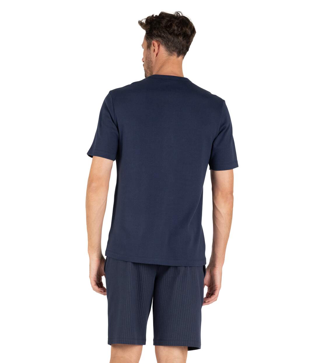 Pyjama court homme Interlock Eminence-2