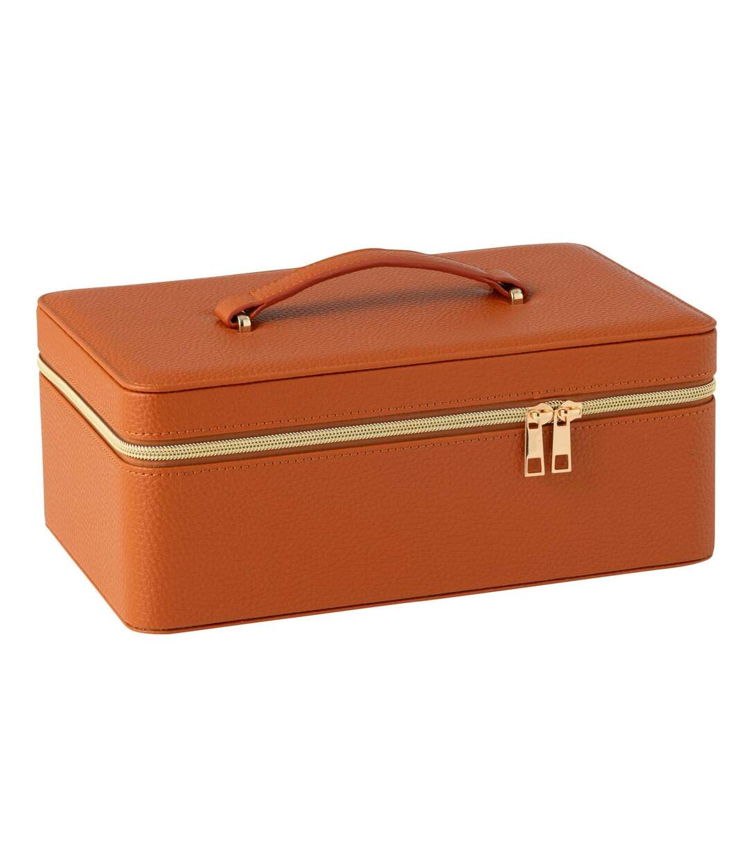 Boîte Pour Cosmétiques Ericka 30cm Cognac-1