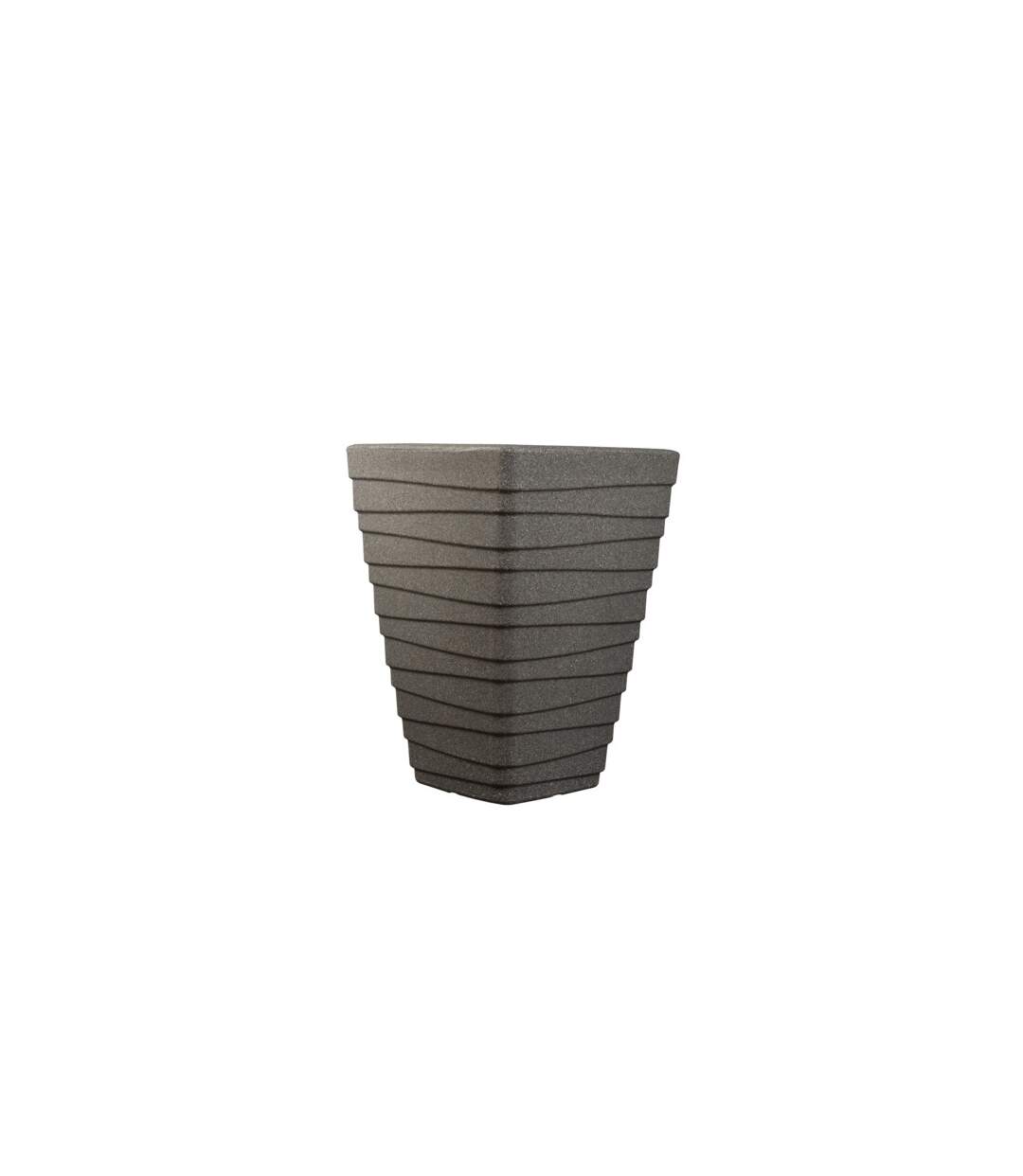 Tall square trojan planter one size grey Sankey-1