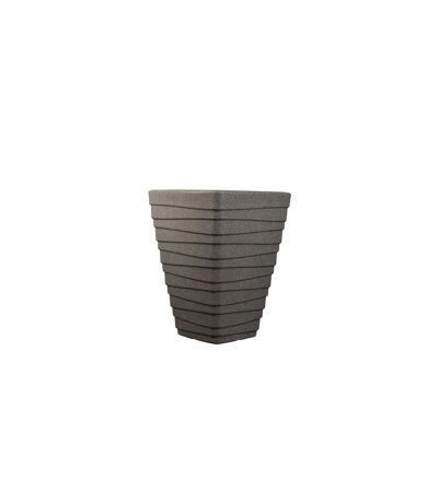 Tall square trojan planter one size grey Sankey