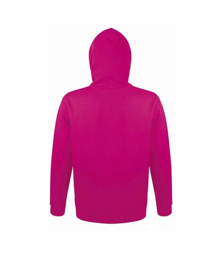 Sweat à capuche snake unisexe fuchsia SOLS