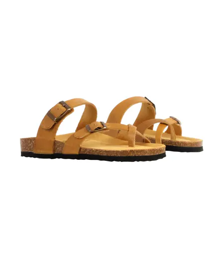 Mules Plate Cuir Plakton Bombay
