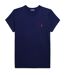 Womens/ladies Jersey T-shirt Navy Ralph Lauren-2