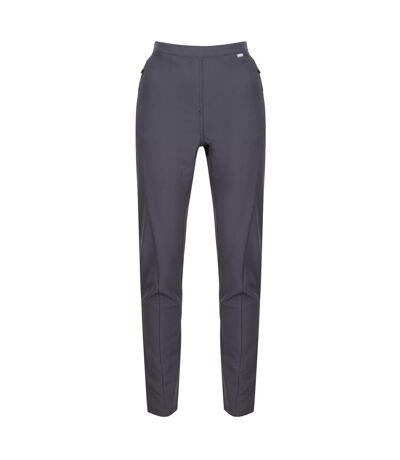 Womens/ladies Pentre Kimberley Walsh Stretch Walking Trousers Seal Grey Regatta