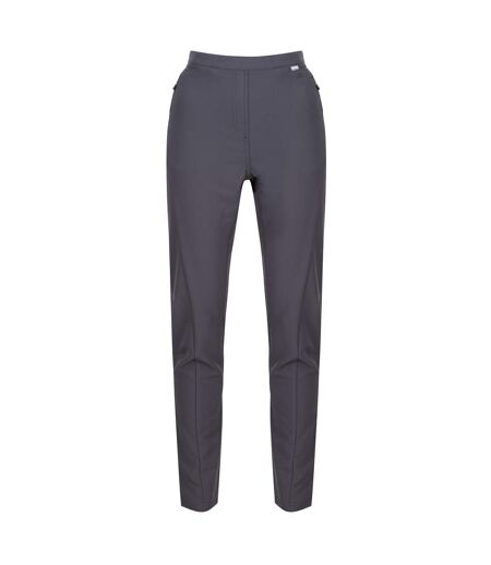 Womens/ladies Pentre Kimberley Walsh Stretch Walking Trousers Seal Grey Regatta