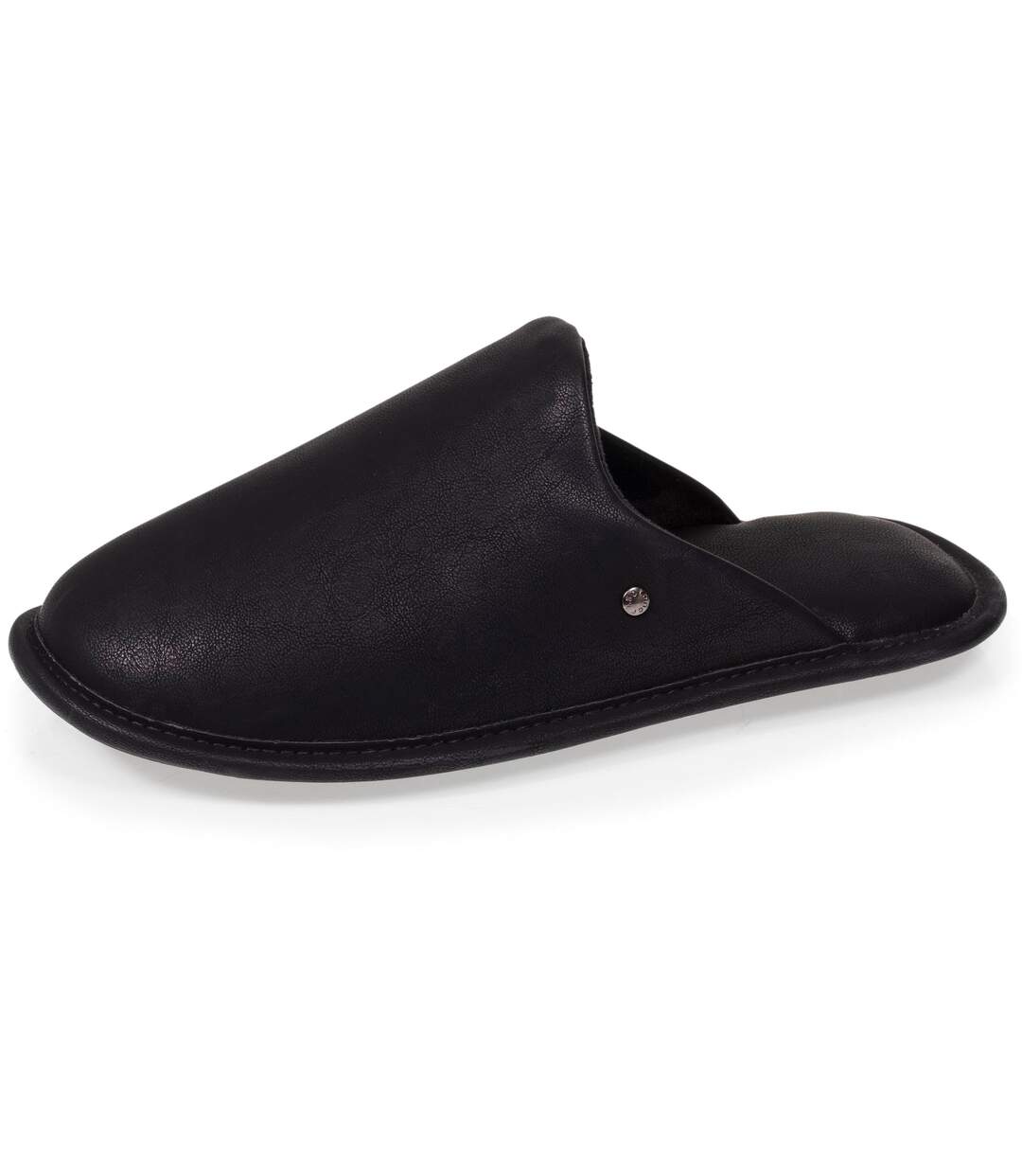 Isotoner Chaussons Mules homme ultra confortables et léger effet faux cuir