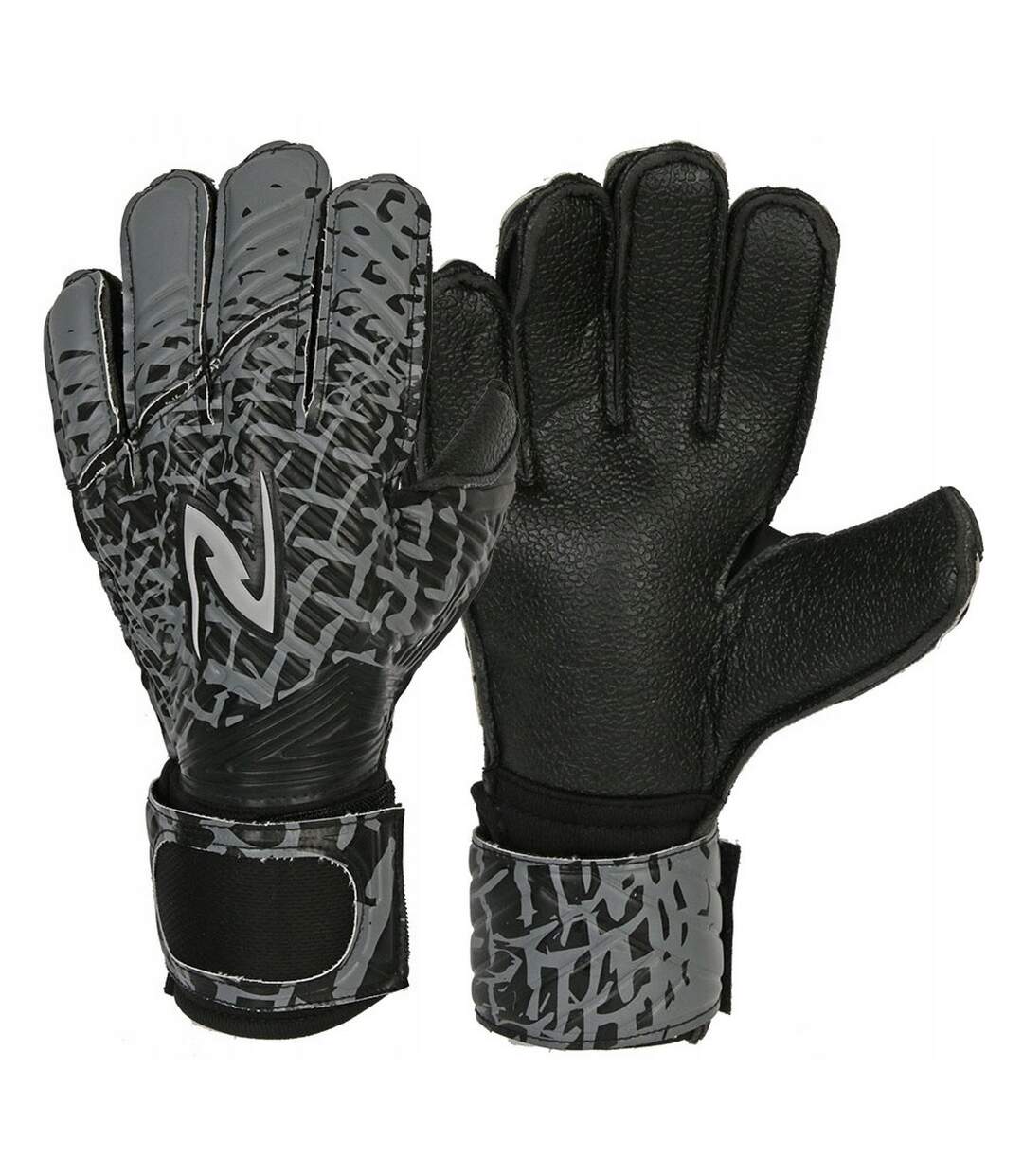 Gants De Gardien De But Motif/style Imprimé Adulte Noir Futbolsport-3