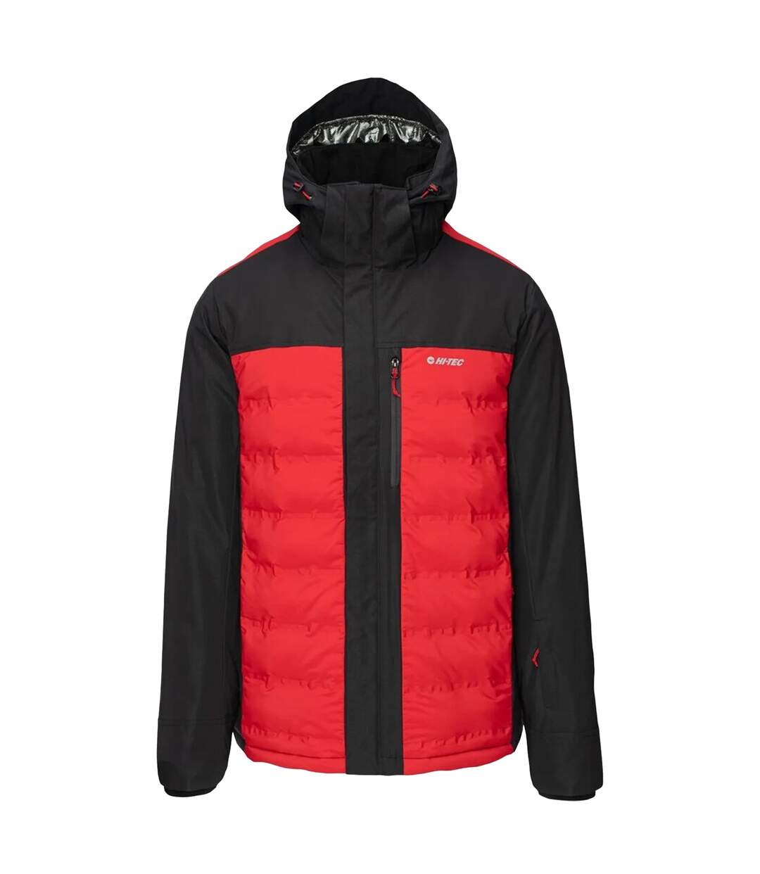 Doudoune Matelassée Helten Homme Noir Rouge Hi-Tec-1