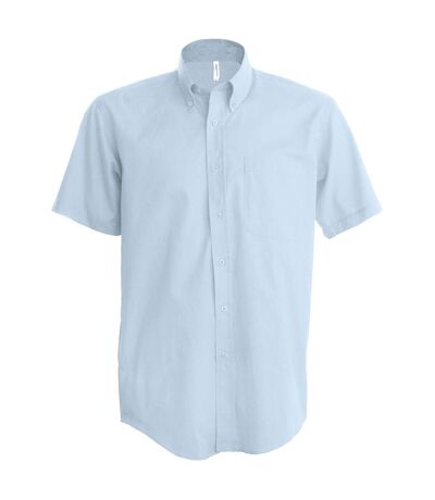 Kariban Mens Short Sleeve Easy Care Oxford Shirt (Oxford Blue) - UTRW721