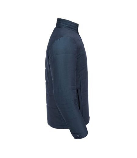 Doudoune Matelassée Cross Homme Bleu Marine Français Russell