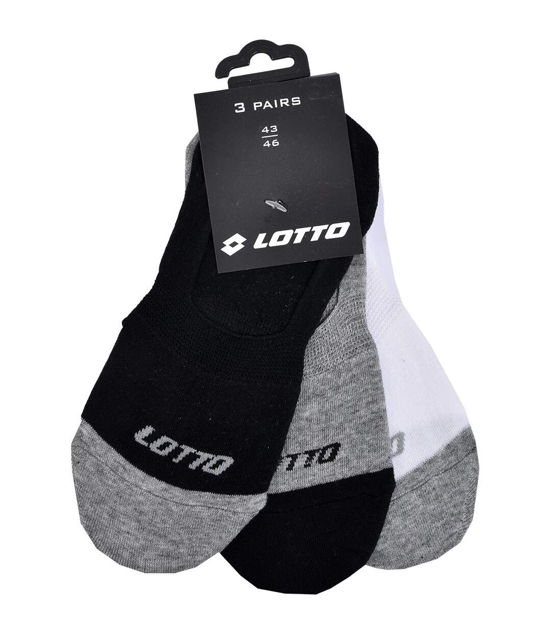 Chaussettes homme LOTTO SNEAKER Pack de 12 Paires Footies LOTTO