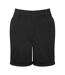 Asquith & Fox Womens/Ladies Chino Lightweight Shorts (Black)