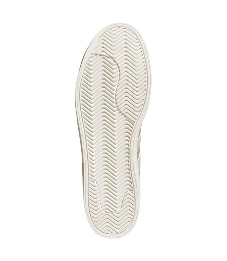 Mens Streetcheck Leather Trainers Off White Adidas