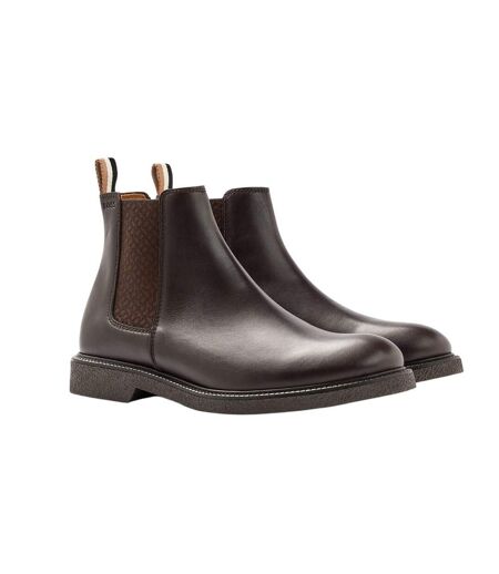 Bottines Chelsea Tunley Homme Marron Boss