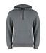 Sweat À Capuche Adulte Gris Foncé Kustom Kit-1