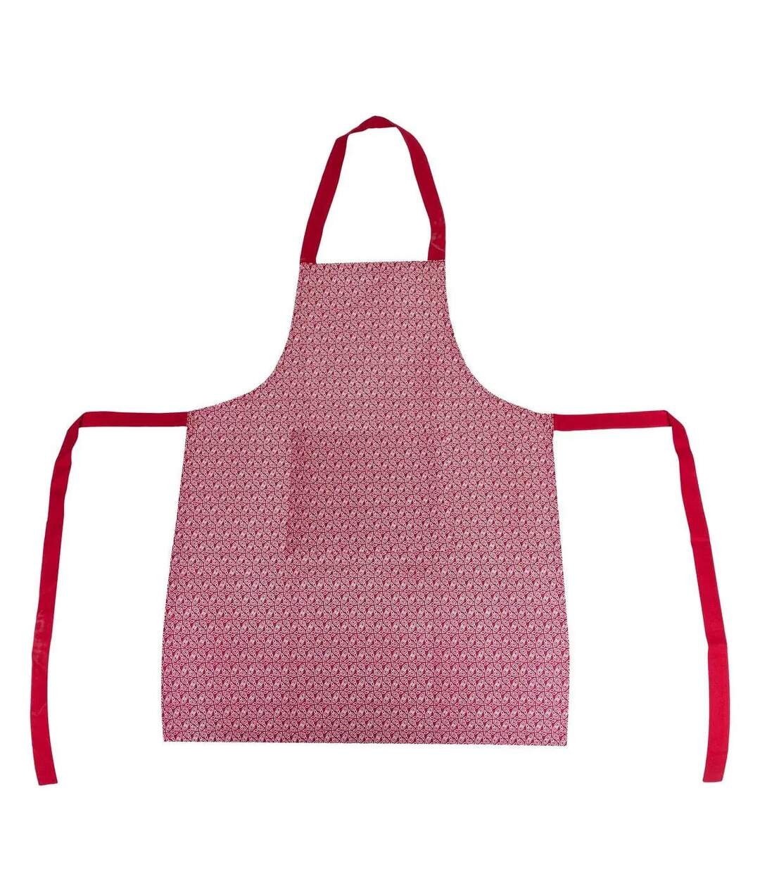 Tablier de Cuisine Imprimé Olia 80cm Rouge-1