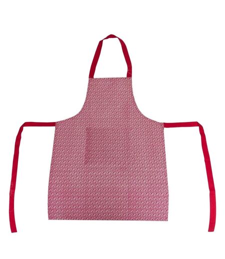Tablier de Cuisine Imprimé Olia 80cm Rouge
