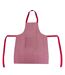 Tablier de Cuisine Imprimé Olia 80cm Rouge-1