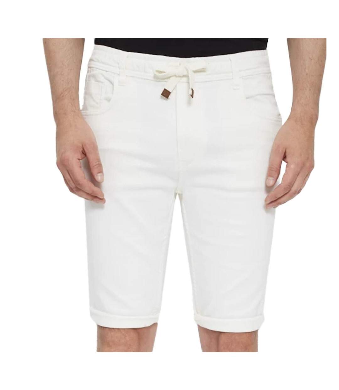 Bermuda Blanc Homme Paname Brothers Maldive - L