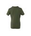 Bella + Canvas Womens/Ladies Jersey Relaxed Fit T-Shirt (Military Green)