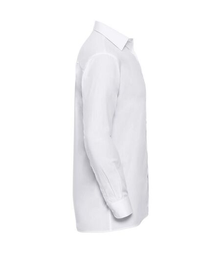 Chemise Manches Longues Homme Blanc Russell Collection