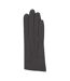 Womens/ladies Serena Leather Gloves Black Eastern Counties Leather-2