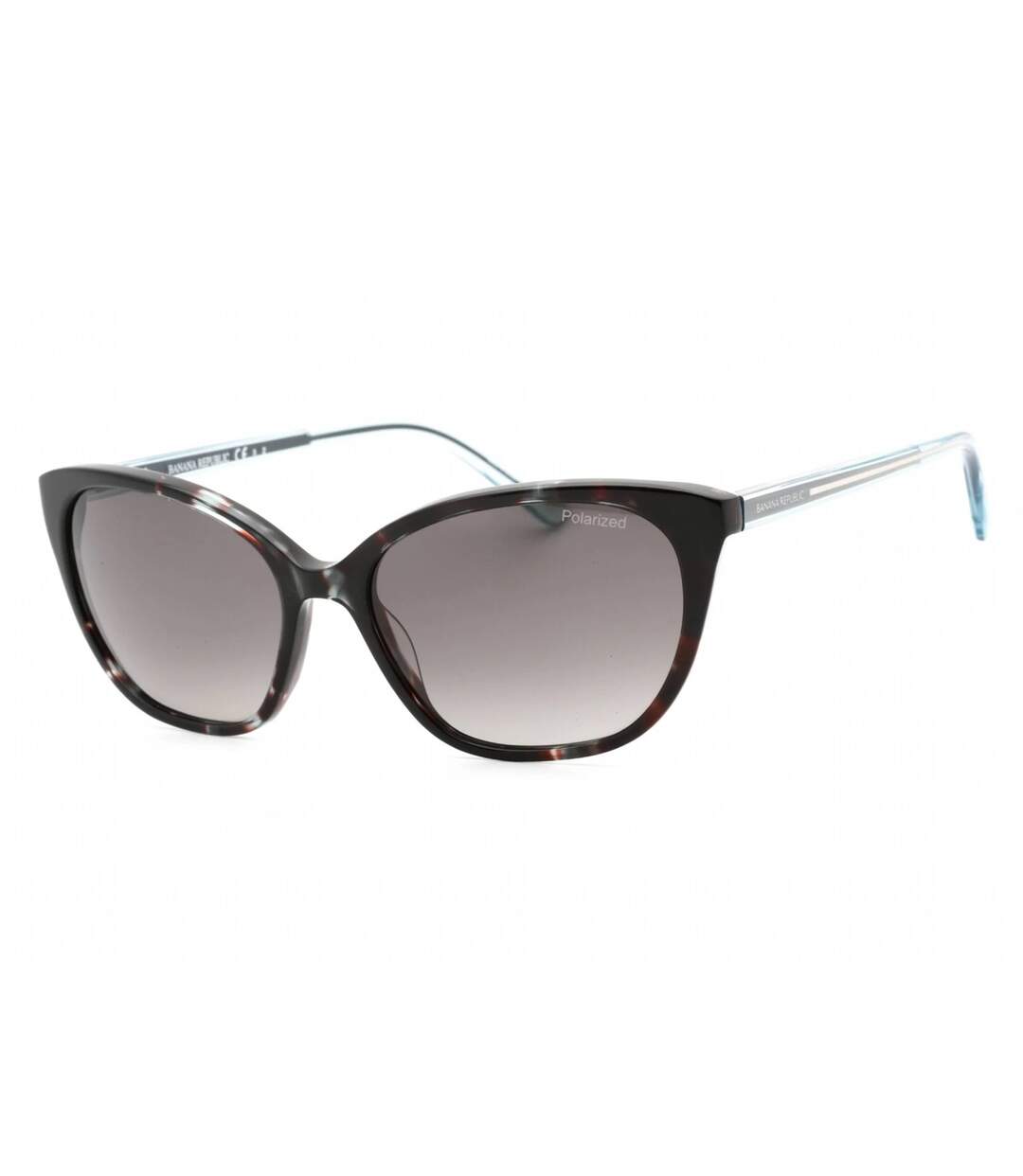 Lunettes De Soleil Motif/style Yeux De Chat Femme Taille Unique Noir Marron Sombre Banana Republic-1