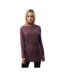 Haut À Manches Longues Femme Bordeaux Fairview-1