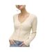 Gilet beige femme vero moda glory 10300305 - xl-1