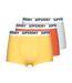 X3 Boxers Jaune/Orange/Gris Homme Superdry Trunk