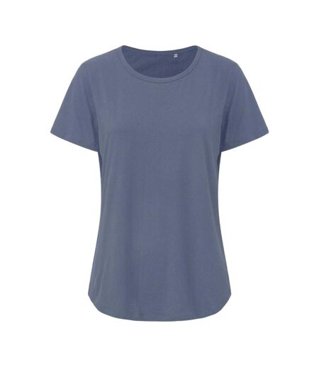 Womens/ladies Essential T-shirt Blue LA Gear