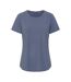 Womens/ladies Essential T-shirt Blue LA Gear-1