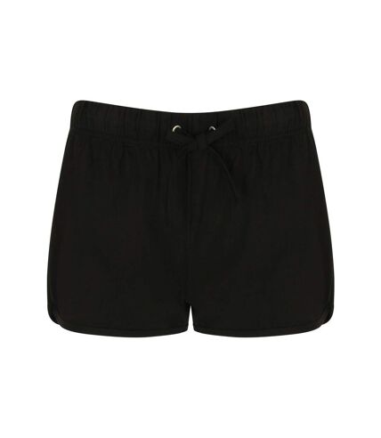 Skinni Fit - Short de sport rétro - Femme (Noir/Noir) - UTRW2838