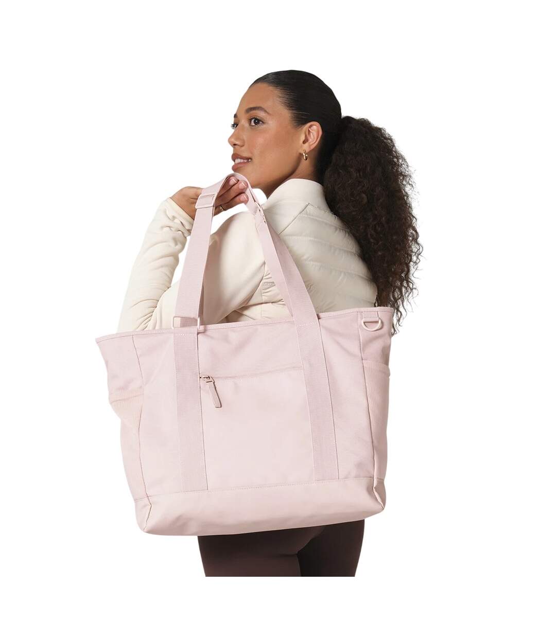 Tote Bag Sport Motif/style Circuits Taille Unique Rose Bagbase-3