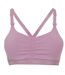 Brassière De Sport Femme Rose Reebok-2