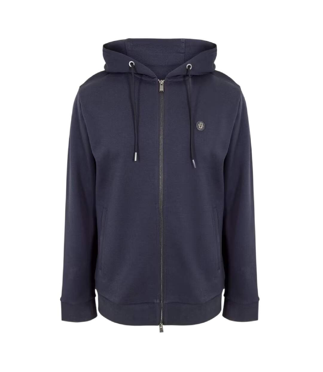 Mens C-spence Full Zip Hoodie Dark Blue Boss-1