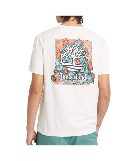 T-Shirt blanc homme timberland sleeve