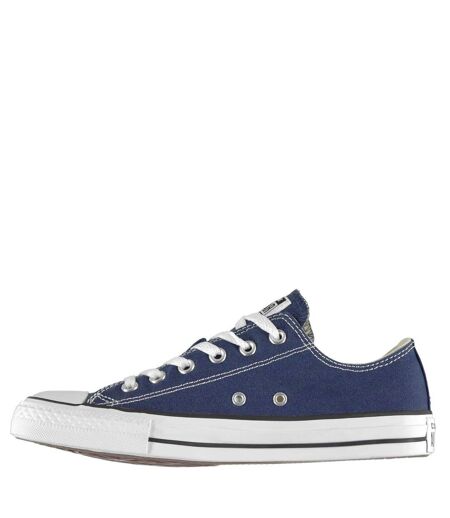 Mens Ox Logo Canvas Trainers Navy Converse