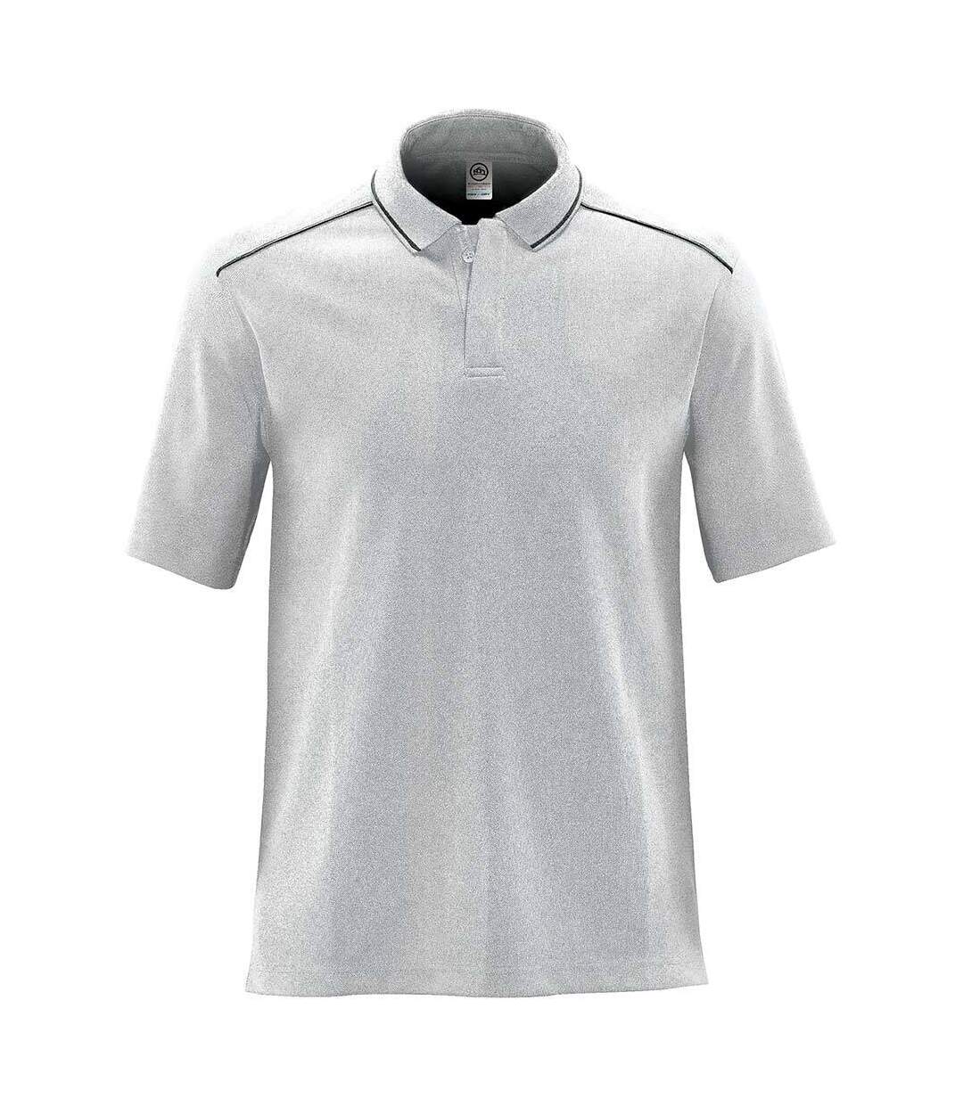 Polo endurance hd homme blanc / anthracite Stormtech