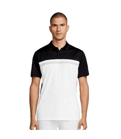 Nike Mens Victory Dri-FIT Polo Shirt (Black/White) - UTBC5399