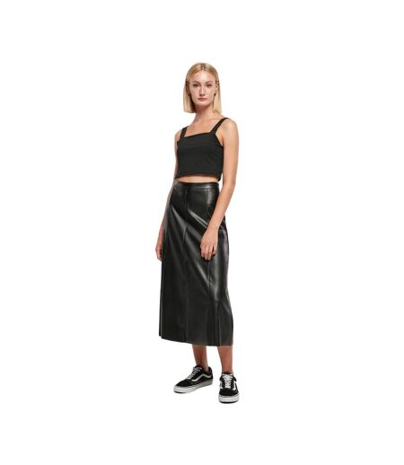 Jupe Mi-longue Femme Noir Urban Classics