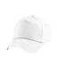 Childrens/kids original 5 panel cap white Beechfield-1