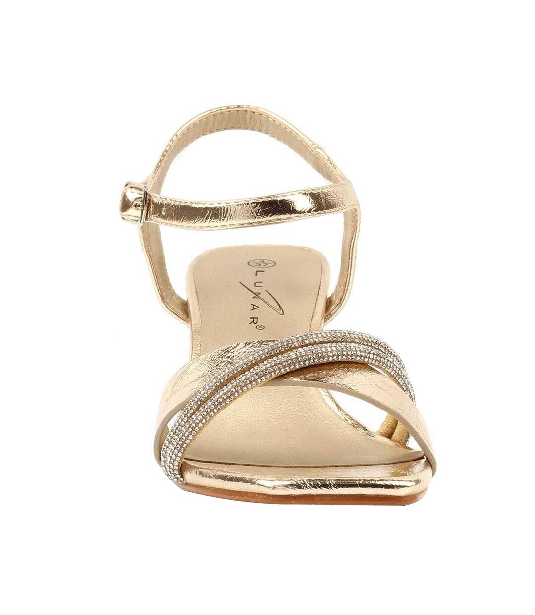 Sandales Jodi Femme Jaune Or Lunar-3