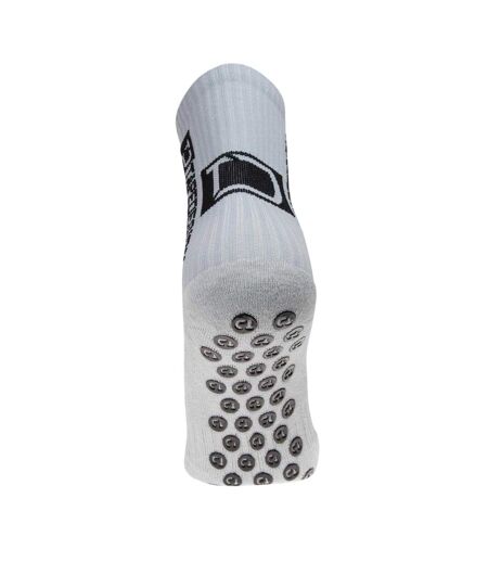 Unisex Adult  Grip Ankle Socks Light Grey Classic
