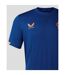 T-shirt Voyage Motif/style Rangers Fc 2023/2024 Homme Bleu Castore-3