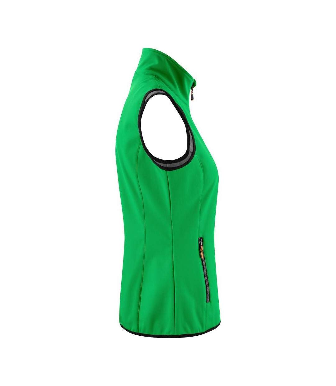 Veste Sans Manches Trial Femme Vert Printer-3