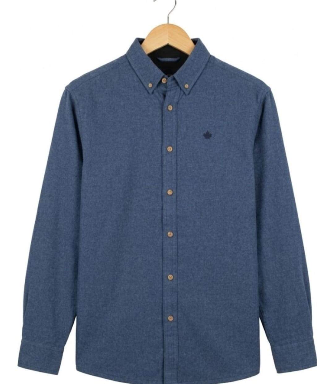 CHALLENGER BUCAREST2 — Chemise à carreaux manches longues flanelle bleu : le confort chaud au style classique-5