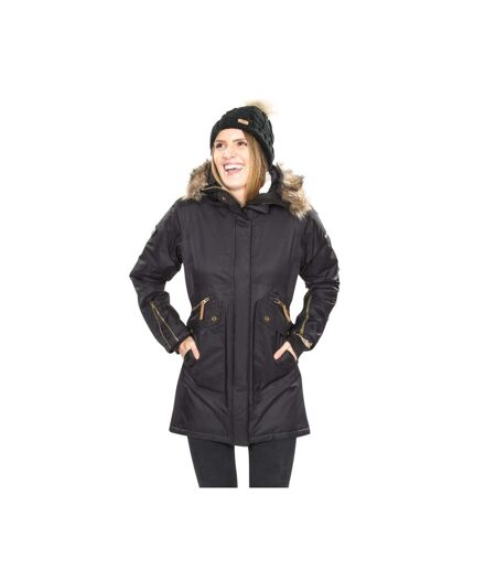 Parka Imperméable Eternally Femme Noir Trespass